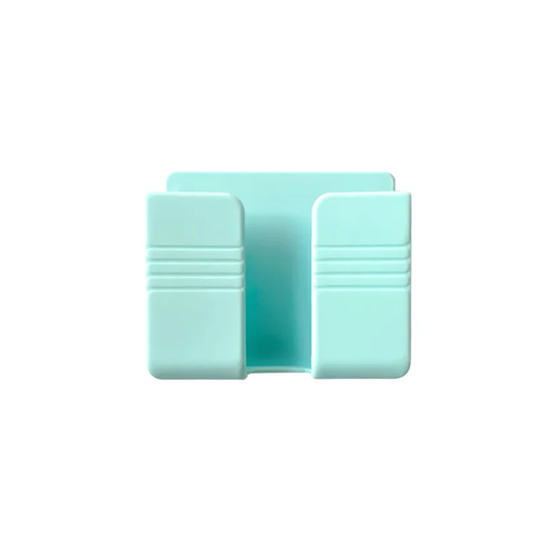 Кронштейн держатель Exmork на стену для пульта телефона смартфона телевизора кондиционера с двухсторонним скотчем голубой 260₽