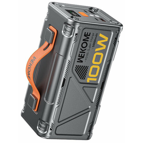 Внешний аккумулятор Wekome Mecha Series Outdoor Power Bank 50000 mAh 100W WP08 Tarnish 463000₽