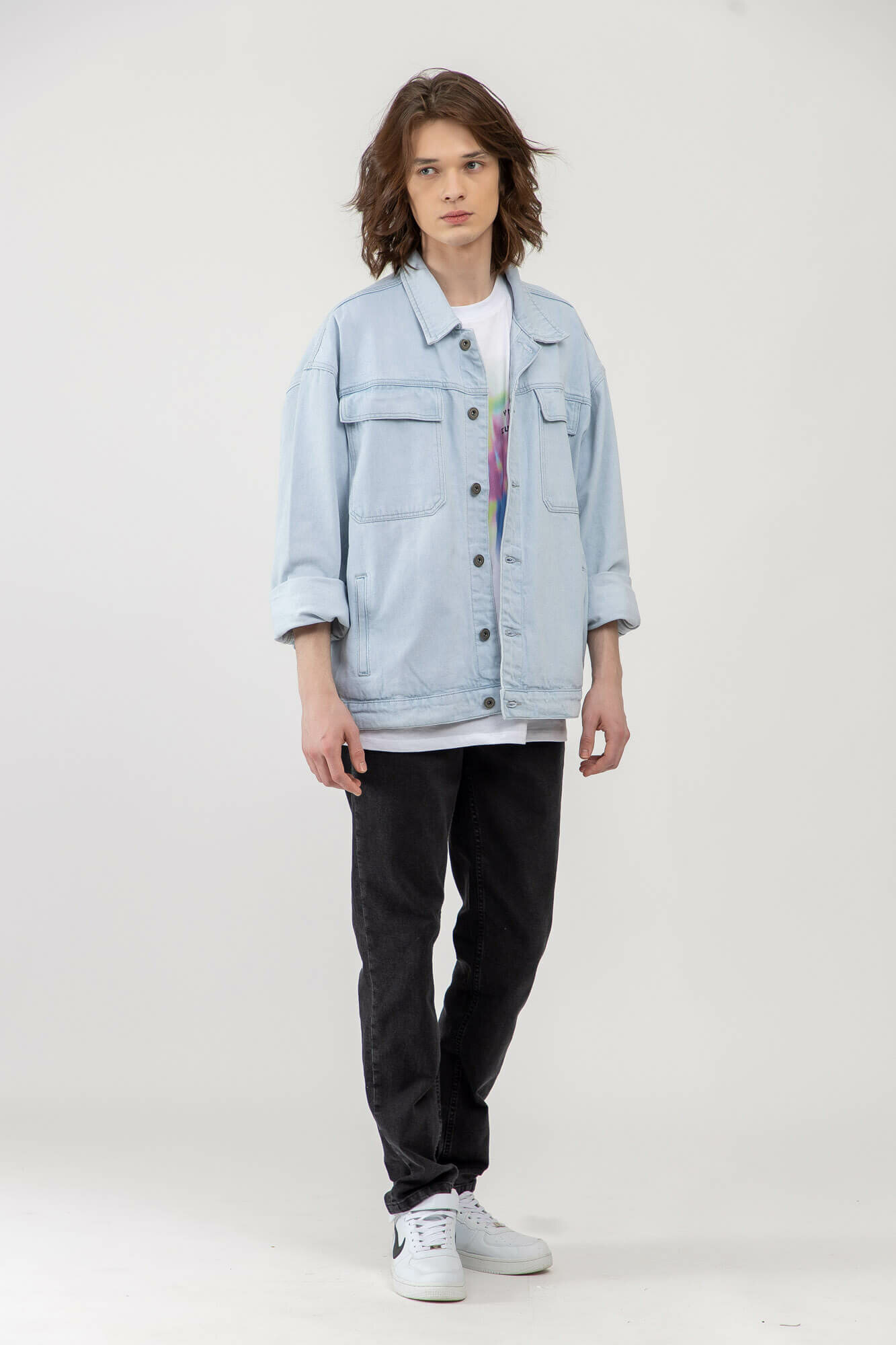 Ветровка TERRA PRO джинсовая куртка, размер M, blue — фото 1