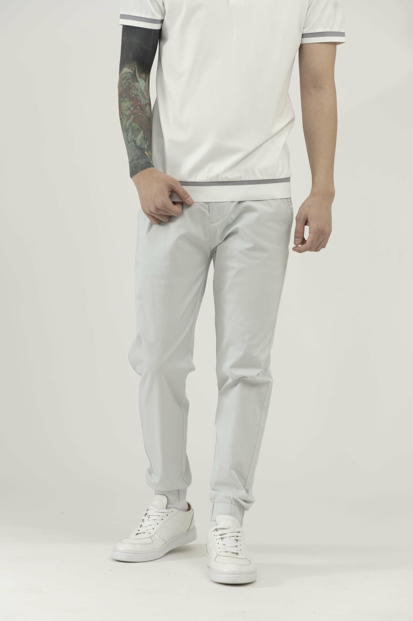 Брюки спортивные TERRA PRO, размер 29, grey
