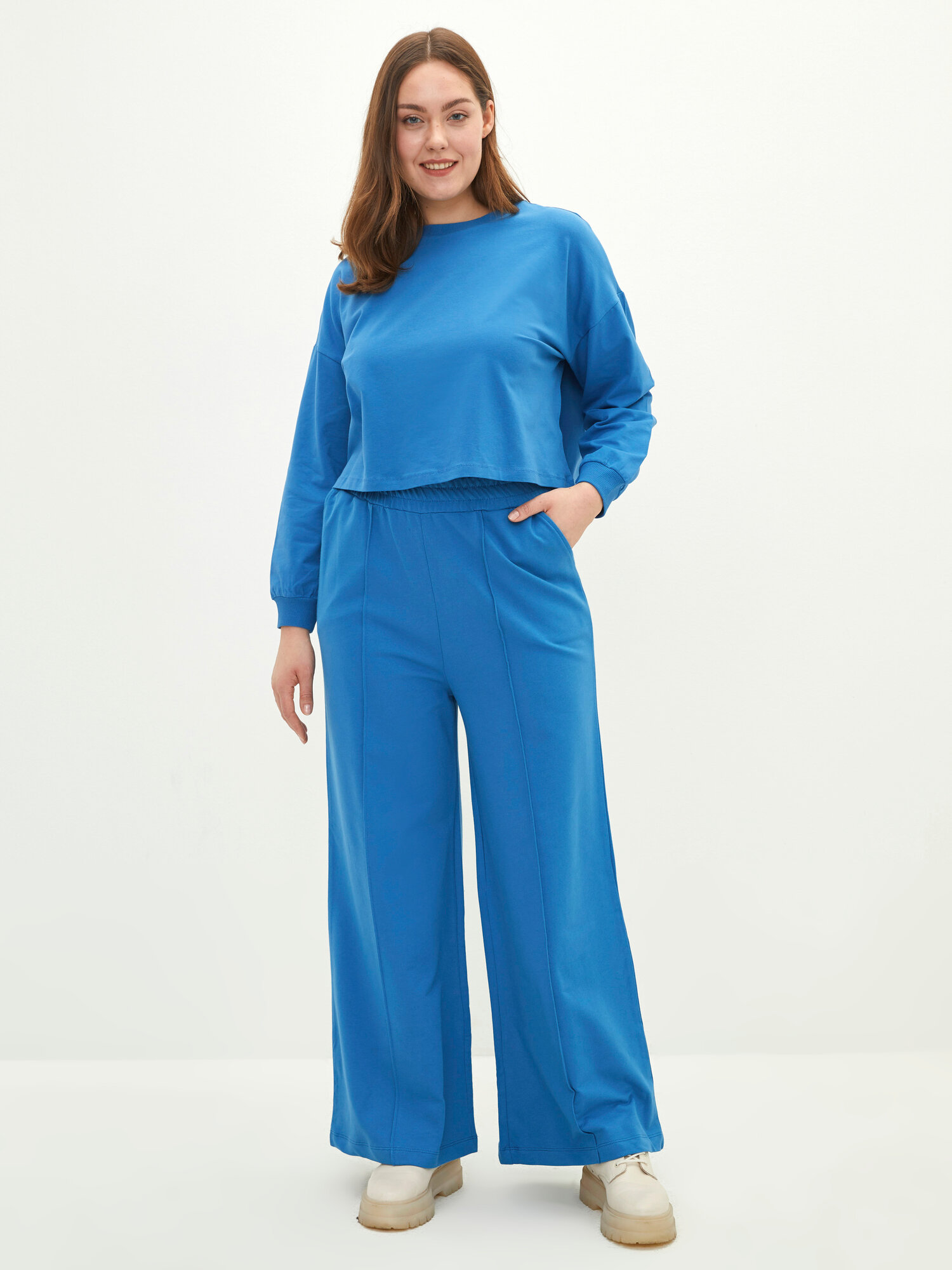 Брюки спортивные LC Waikiki размер 46 mid blue