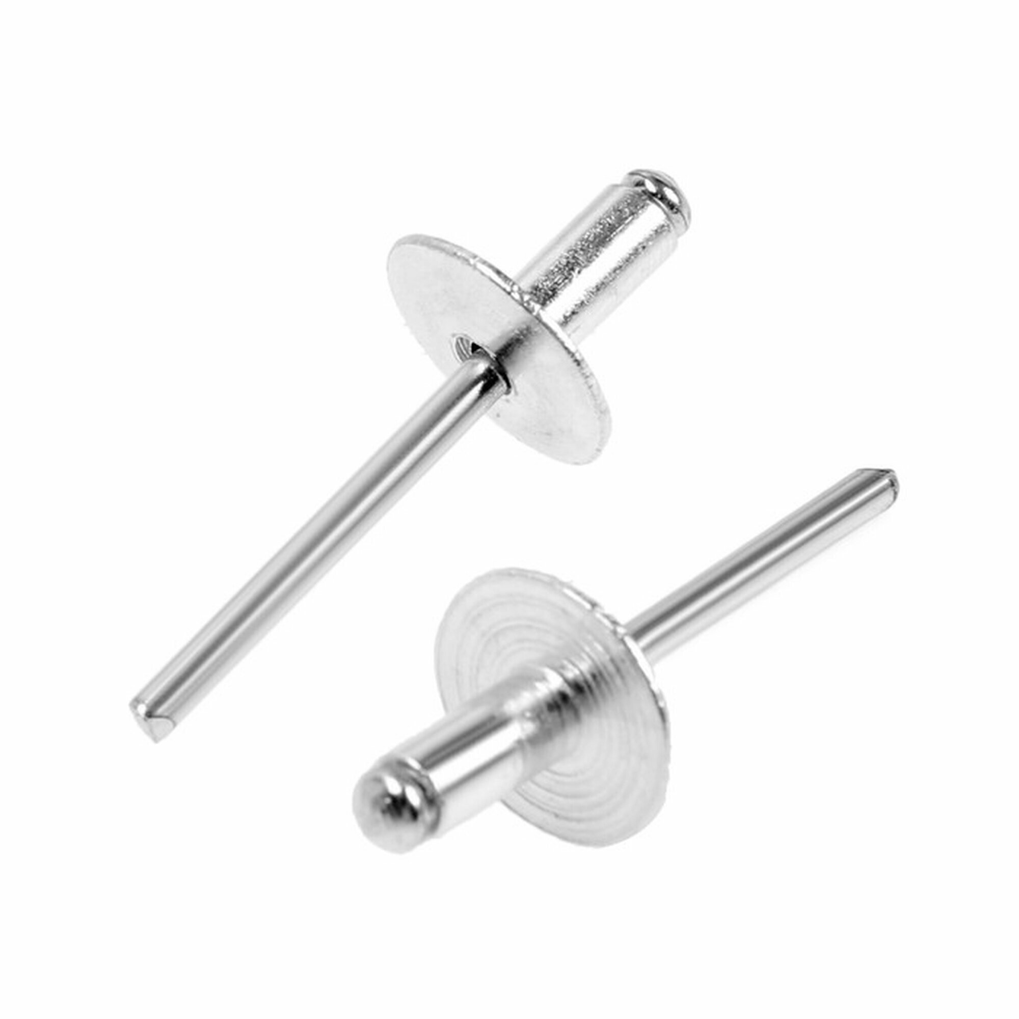 Заклепки вытяжные тундра krep алюминий-сталь увел. борт 14 мм 4.8х10 мм 50 шт.