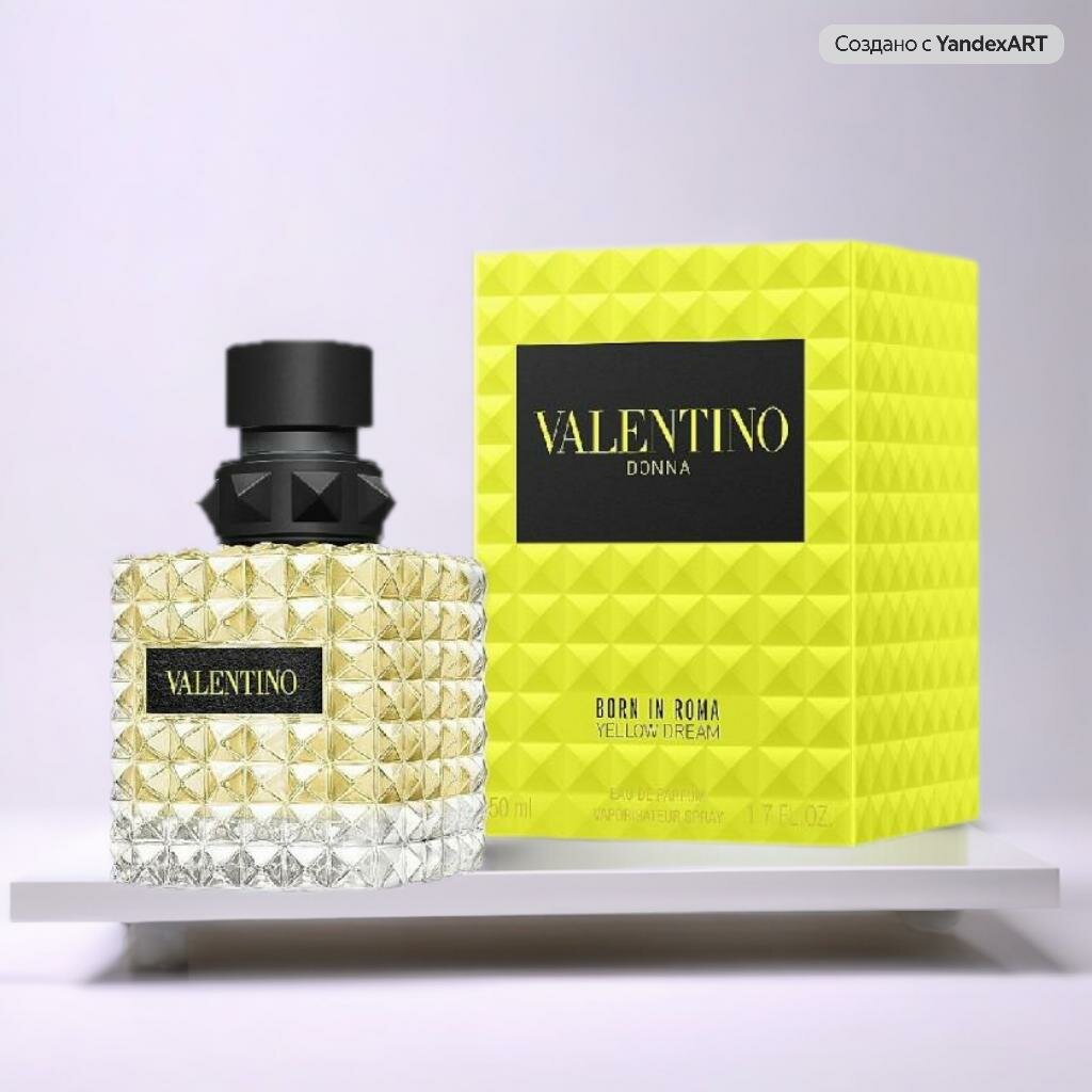 Парфюмерная вода VALENTINO "Yellow Dream", женская, перезаполняемый флакон