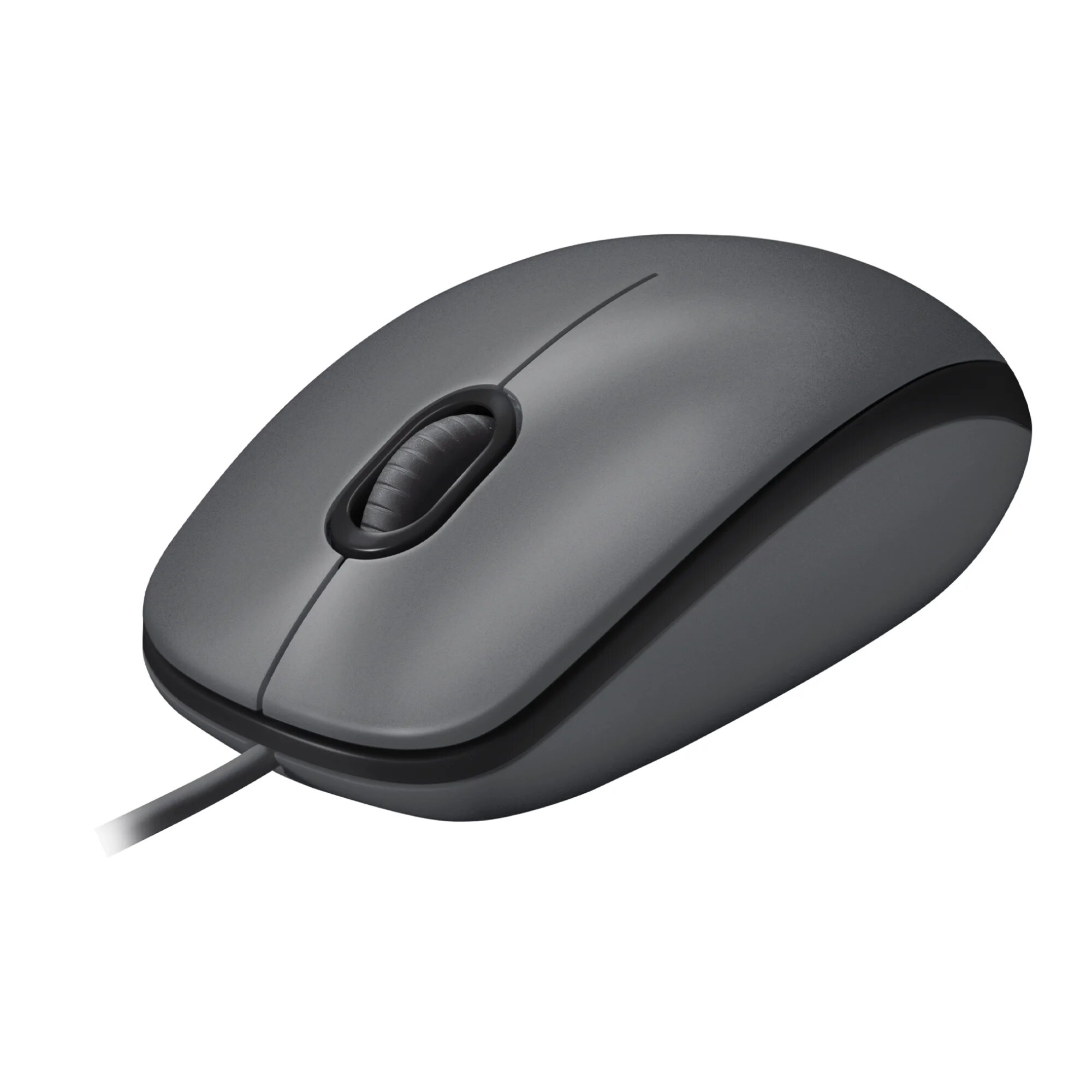Мышь Logitech M90, проводная, цвет серый, с USB-подключением