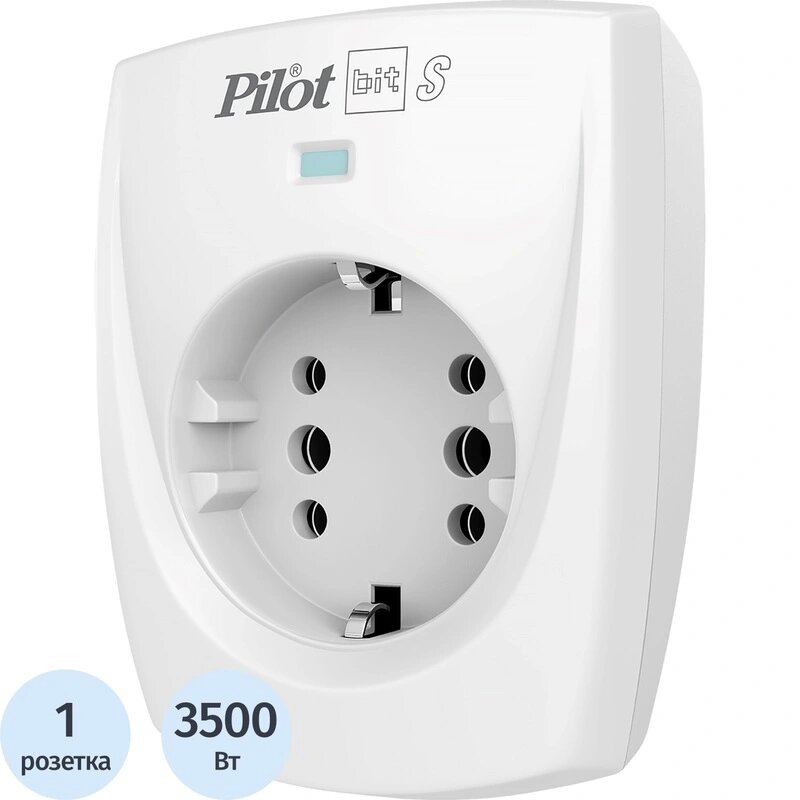 Сетевой фильтр PILOT BIT S (16А/серый)
