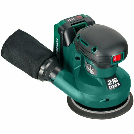 Favourite Tools Орбитальная шлифмашина аккумуляторная OBS 21 OS125 SET  21В 2Ач ЗУ FAVOURITE