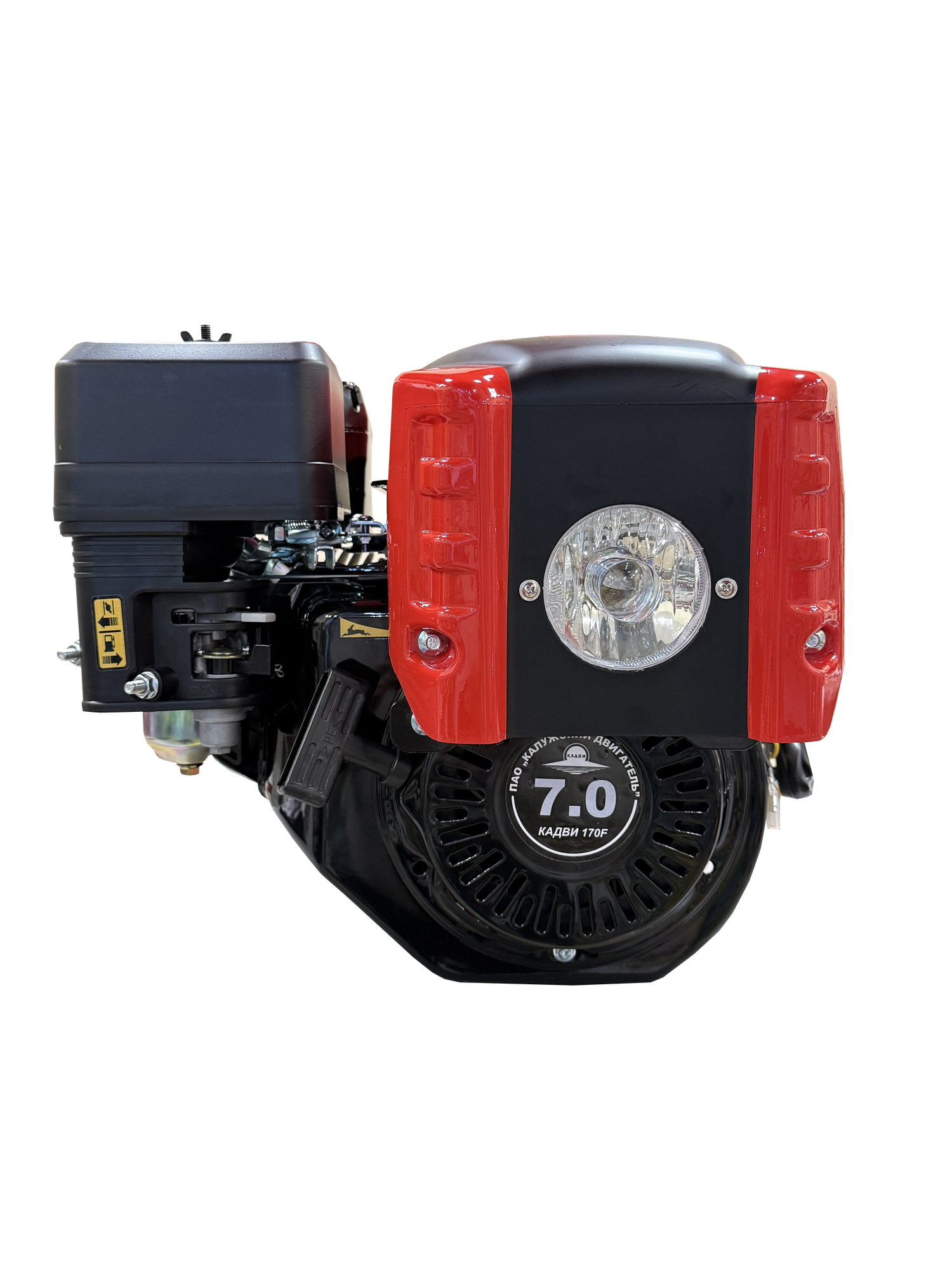 Двигатель Кадви 170 F 7 л. с d=19 мм с фарой освещения