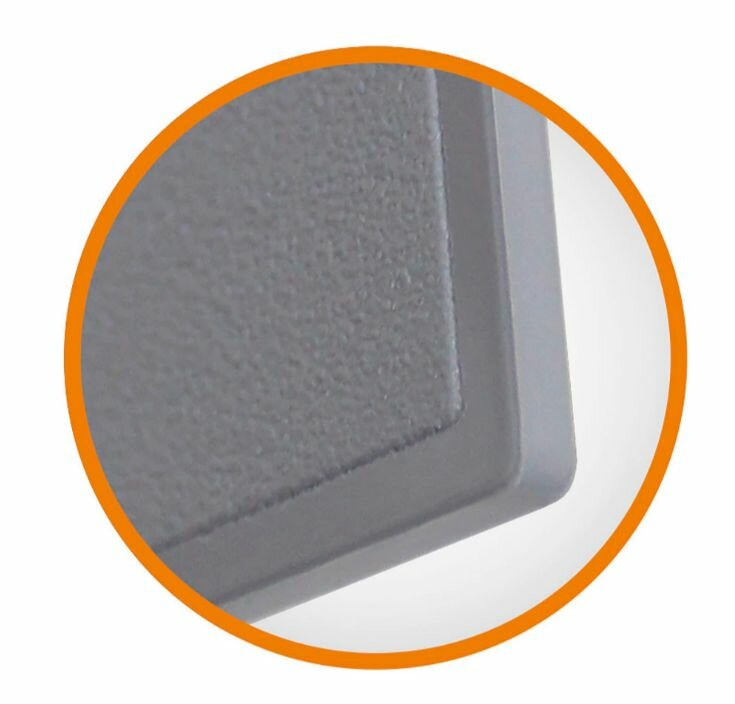 Гладилка угловая 280х140х3 мм пластик Дельта — фото 1