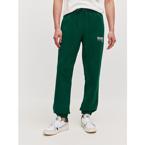 Брюки спортивные Reebok, размер 2XL, зеленый брюки reebok размер 2xl черный