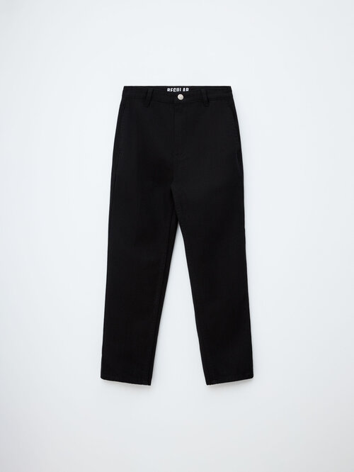 Школьные брюки Sela, размер 146, черный