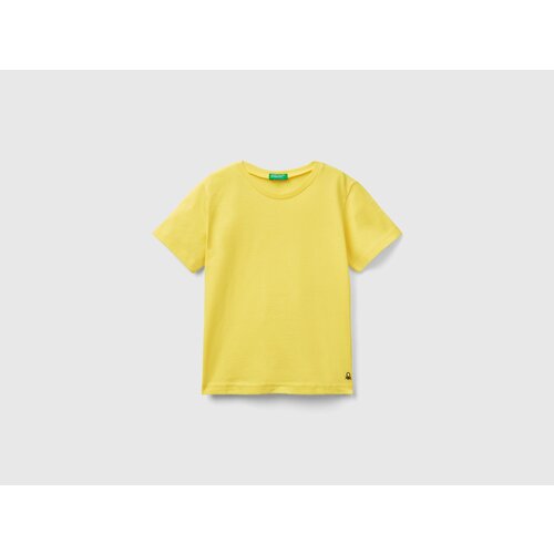 фото Футболка united colors of benetton, размер 98, желтый