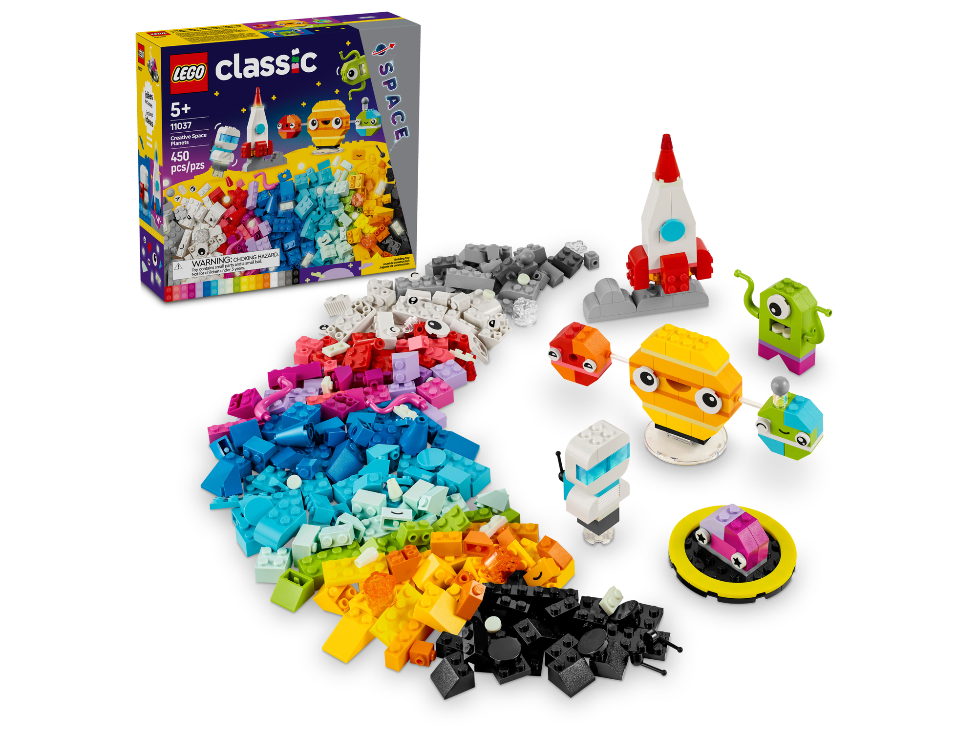 Конструктор LEGO Classic 11037 Креативные космические планеты