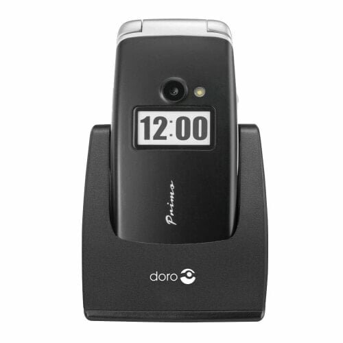 Телефон Doro Primo 413 1 micro SIM черныйсеребристый 4348500₽