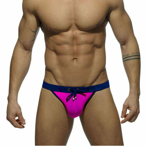 фото Плавки romeo rossi romeo rossi pink tanga, размер m, розовый