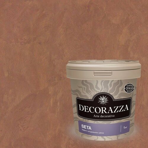Изображение товара Декоративная штукатурка с эффектом натурального шелка Decorazza Seta (1кг) ST 18-15