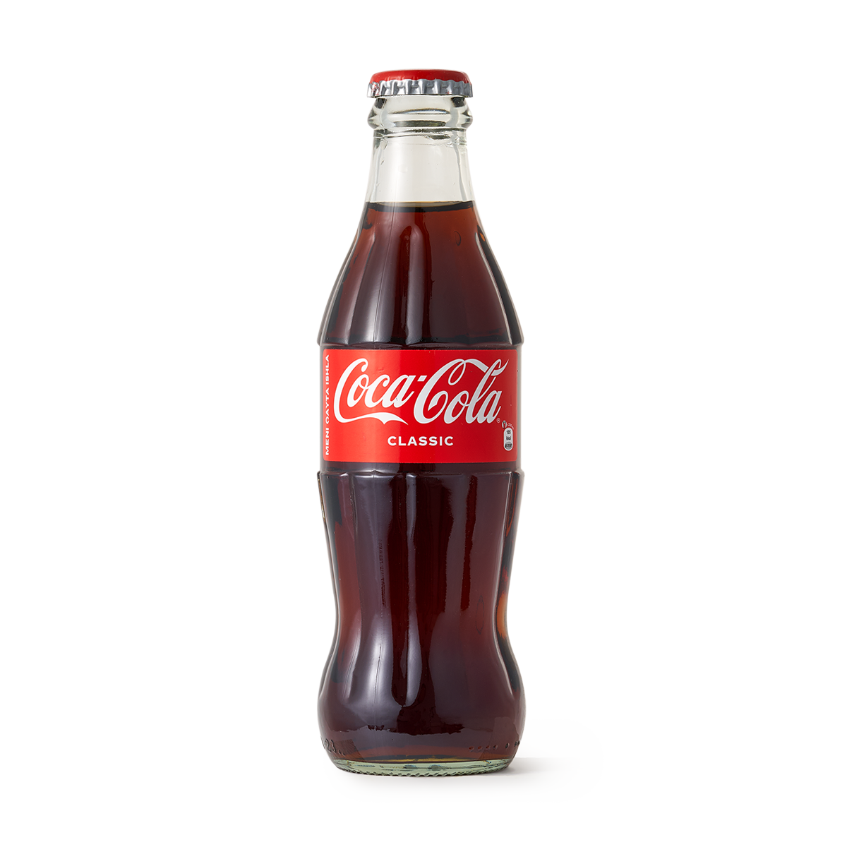 Напиток Coca-Cola Classic, газированный, 0,25 л, стеклянная бутылка