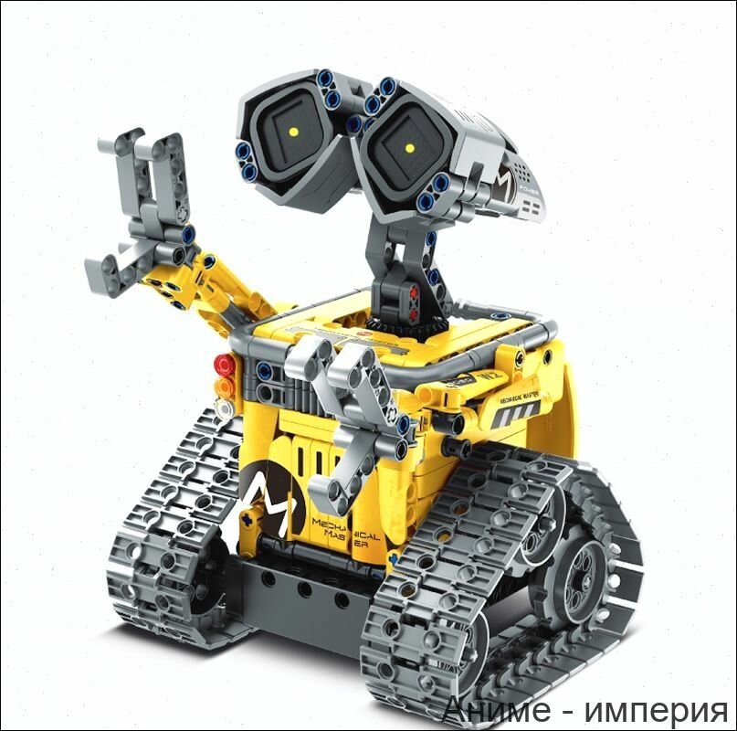 Конструктор STEM робот Валли 3 в 1 NEW 2024 с пультом и LED глазами