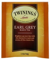 Чай черный Twinings Earl Grey в пакетиках, 25 шт.