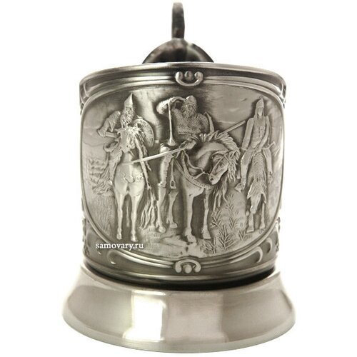 Никелированный подстаканник 