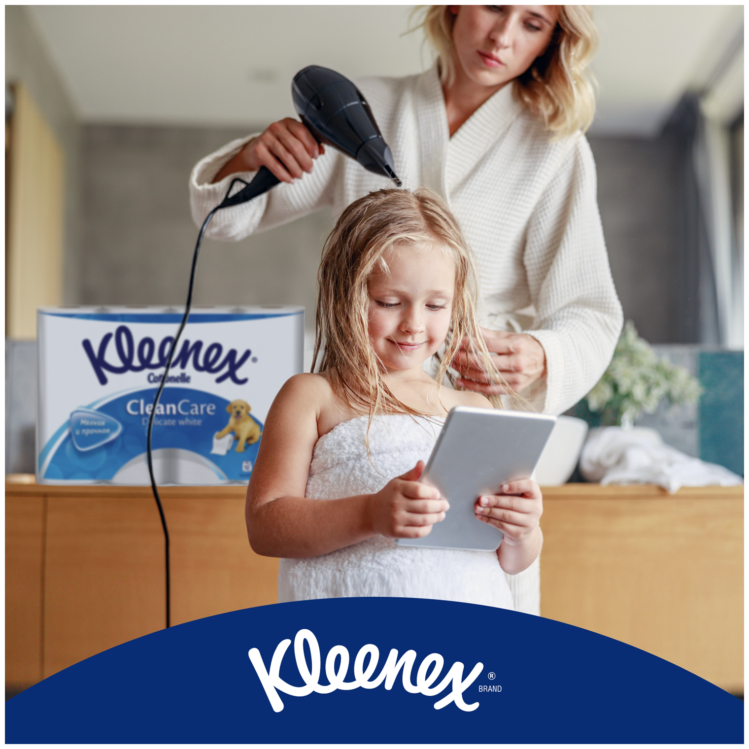 Бумага Kleenex (Клинекс) туалетная CleanCare 4 шт. белый ОАО Сыктывкар Тиссью Груп - фото №4