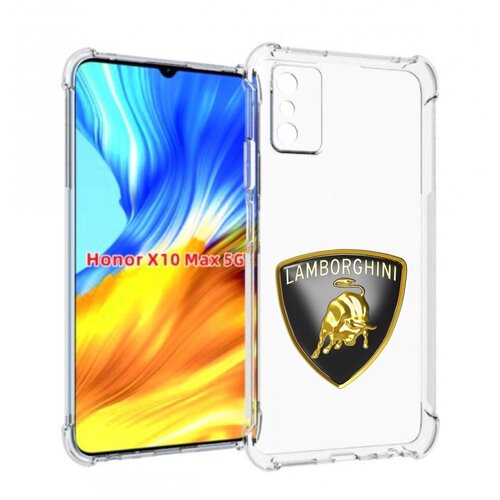 Чехол MyPads ламборгини-lambo-6 мужской для Honor X10 Max задняя-панель-накладка-бампер чехол mypads ламборгини lambo 6 мужской для meizu 15 задняя панель накладка бампер