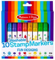 Melissa & Doug Фломастеры "Fun Designs" 10 шт. (9079) разноцветные