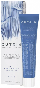 Cutrin AURORA Demi Безаммиачный краситель для волос, 6.75 Брауни