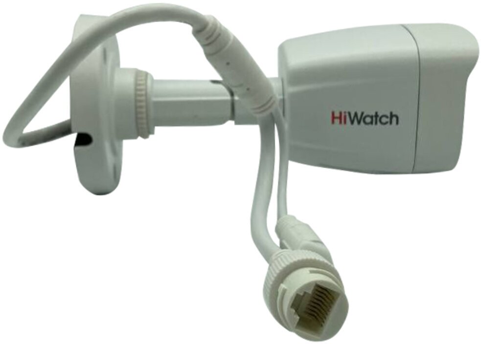 Видеокамера IP HIWATCH , 1080p, 4 мм, белый - фото №2