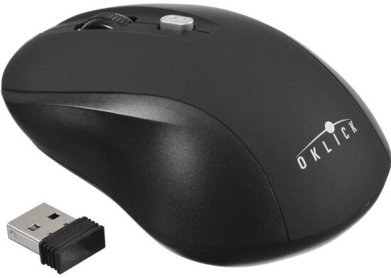 Мышь Оклик Oklick 415MW черный беспроводная USB (351684)