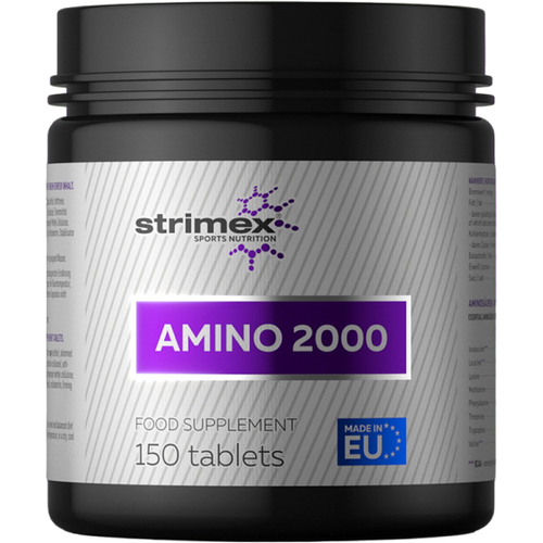 фото Аминокислотный комплекс strimex amino 2000 gold edition, нейтральный, 150 шт.