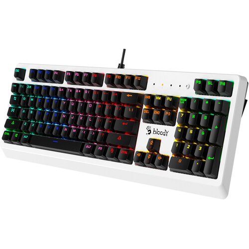 Клавиатура A4Tech Bloody B810RC механическая белыйчерный USB for gamer LED 862100₽