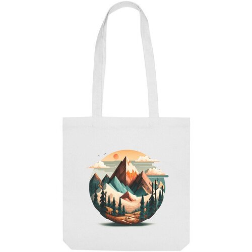 фото Сумка шоппер us basic, белый