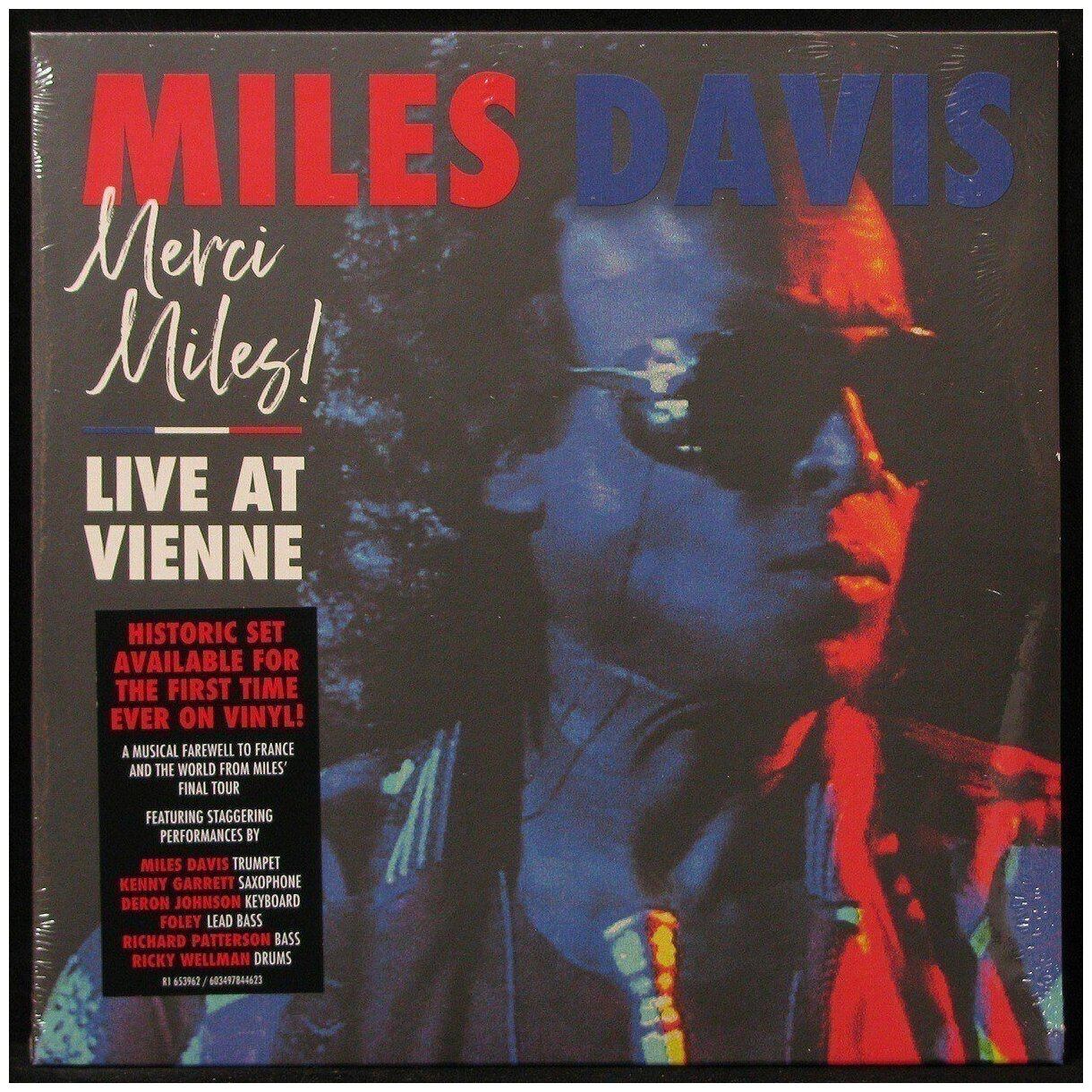 Виниловые пластинки, Warner Records, MILES DAVIS - Merci Miles! Live At Vienne (2LP)