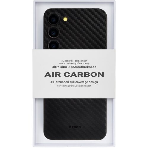 Чехол для Samsung Galaxy S24 Plus AIR Carbon-Чёрный