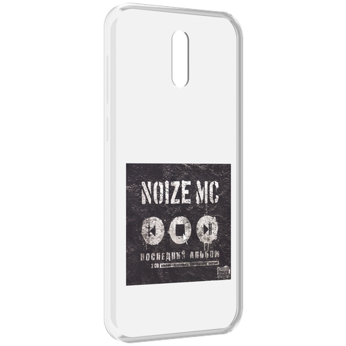 Чехол MyPads Последний альбом Noize MC для Alcatel 3L (2019) задняя-панель-накладка-бампер