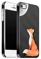 Чехол Boom Case Case-111 для Apple iPhone 5/iPhone 5S/iPhone SE ночь лисицы