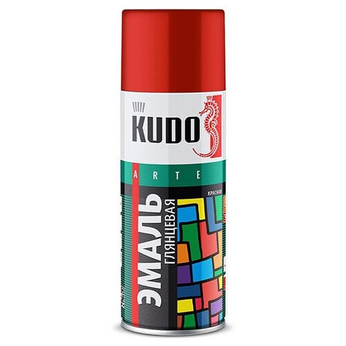 Автоэмаль KUDO красная 520мл