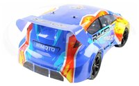 Легковой автомобиль Iron Track Rally X (IT-E10XR) 1:10 52 см серый/желтый