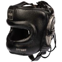 C149 Шлем для единоборств с бампером Clinch Face Guard черно-бронзовый - Clinch - Черный - S\M