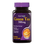 Антиоксидант Natrol Green Tea 500mg (60 капсул) - изображение