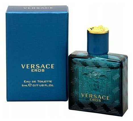 Versace туалетная вода Eros pour Homme, 5 мл