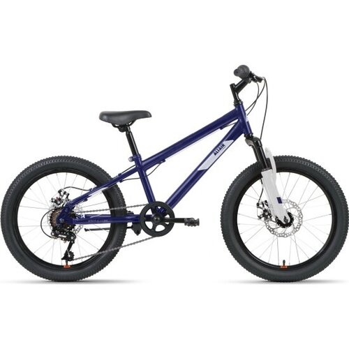 Детский велосипед ALTAIR MTB HT 20 20 D 2022 рост 105 темно-синийсеребристый 1130000₽