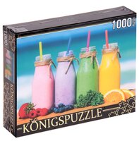 Пазл Рыжий кот Konigspuzzle Смузи на пляже (ГИК1000-6535) , элементов: 1000 шт.