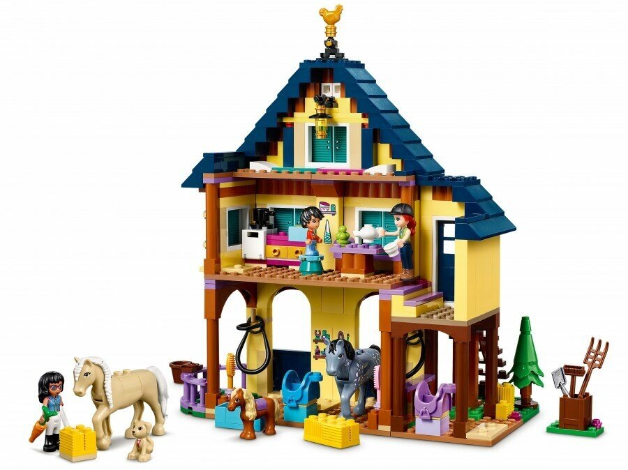 Конструктор LEGO Friends Лесной клуб верховой езды 41683