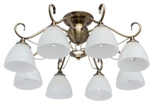 <b>Люстра</b> De Markt Блеск 315013008, E27 <span>тип товара: <b>люстра</b>, напряжение: 220-240 <b>В</b>, количество лампочек: 8 шт.</span>