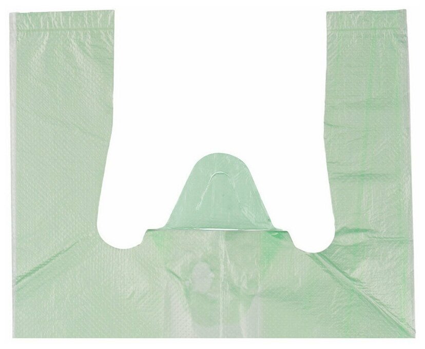 Пакет-майка Комус полиэтилен, 16х12х30 см, 10 мкм, 100 шт, цветной - фотография № 5
