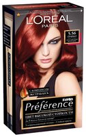 L'Oreal Paris Preference Стойкая краска для волос Feria, 5.23, Темное Розовое Золото