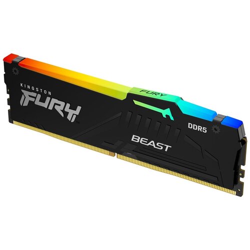 Оперативная память Kingston FURY Beast DDR5 5600 МГц DIMM CL40 KF556C40BBA-16 оперативная память kingston fury beast 8 гб x 2 шт ddr5 5600 мгц dimm cl40 kf556c40bbak2 16