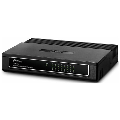 Коммутатор TP-LINK TL-SF1016D 16 портов 349300₽