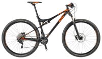 Горный (MTB) велосипед KTM Scarp 295 20 LTD (2018) black matt/orange 19" (требует финальной сборки)